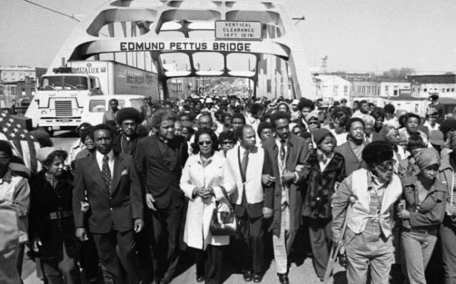 Edmund Pettus served in the c*nfederate army and as a Grand Dr*gon of the white sup*emacist group that-shall-not-be-named. The Edmund Pettus Bridge, that John Lewis and many other Civil Rights Titans walked across in Selma was named after a racist Southern “leader.”