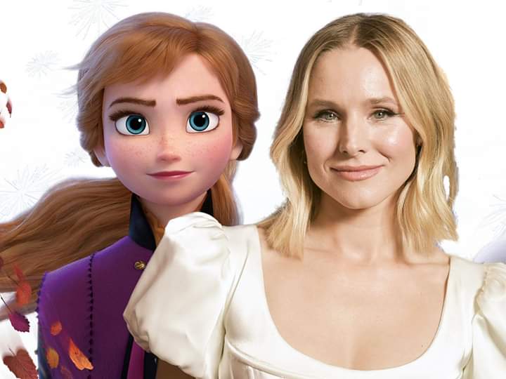 Happy Birthday to Kristen Bell, the voice of Disney\s Frozen\s Anna! 