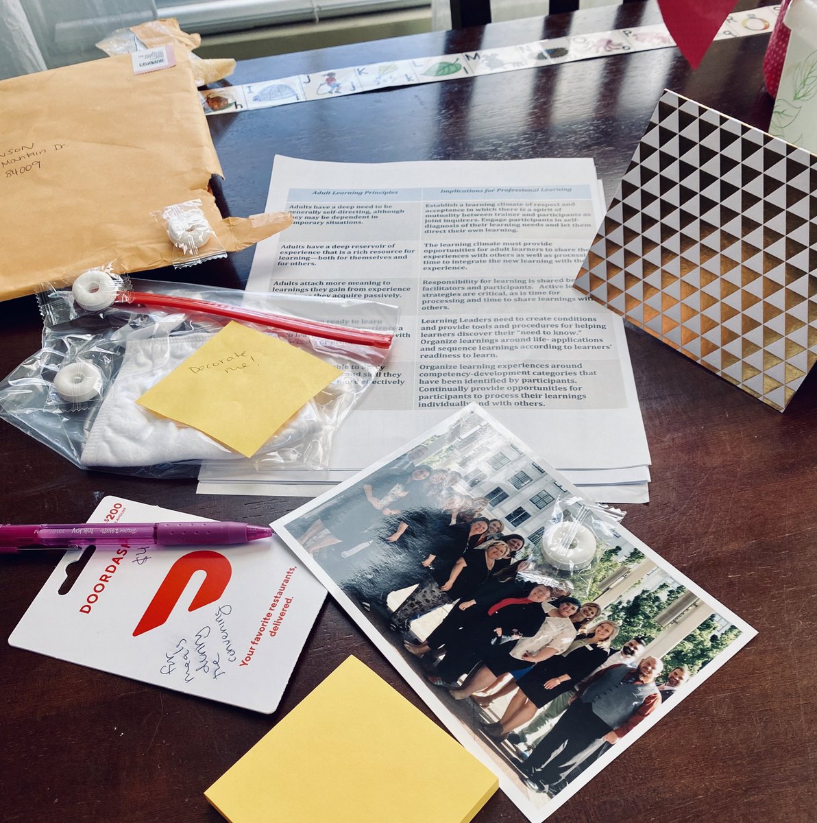 This <a href="/HSG_UT/">Teacher Fellows</a> care package was just the positive thing I needed in my education life right now! Thanks <a href="/tabitha_pacheco/">Tabitha Pacheco</a> for being so thoughtful and inspirational. #nbctstrong