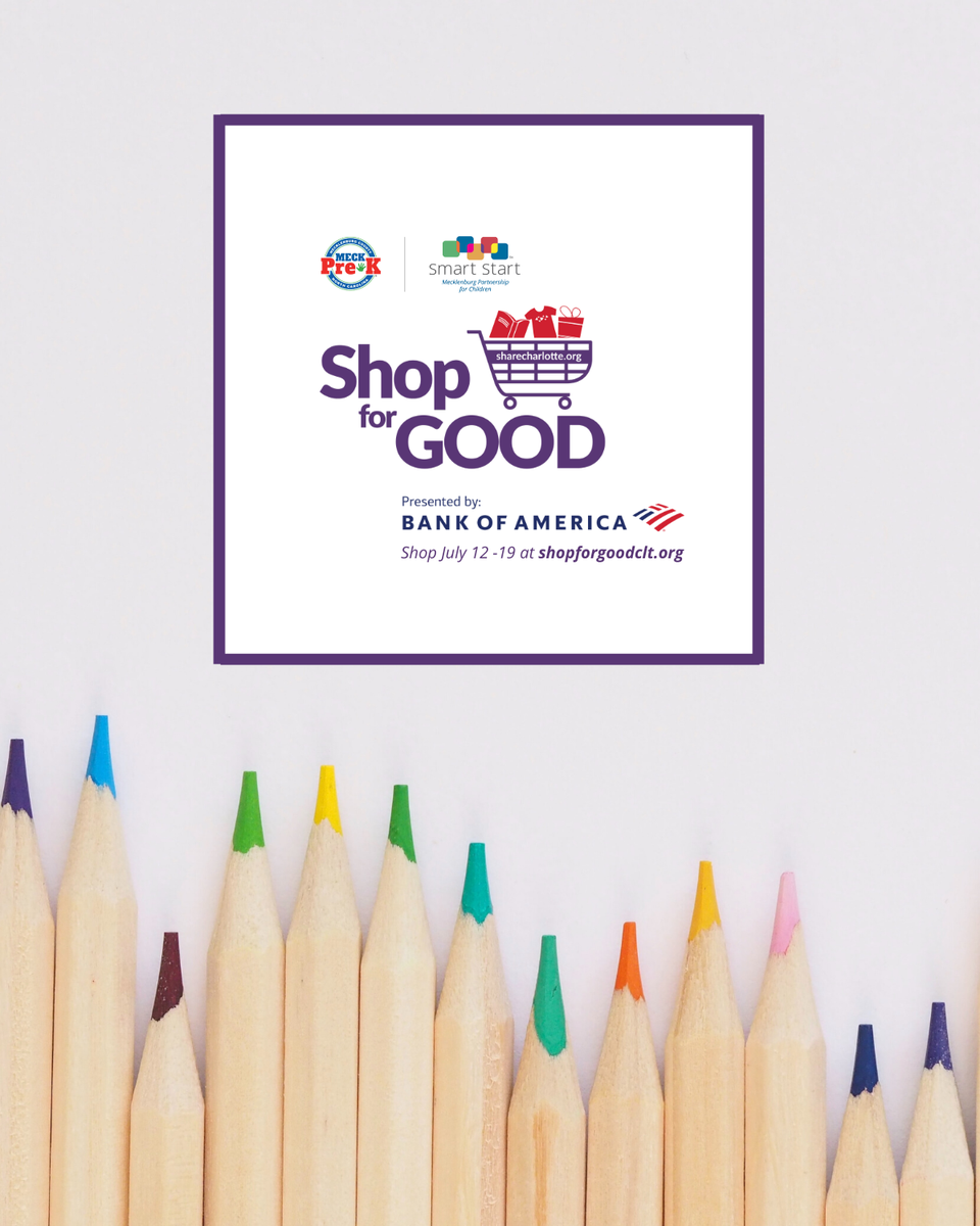 Tomorrow's the last day of #ShopforGOOD week!

Support local families between now and July 19 by donating items from <a href="/MECKPreK/">MECKPreK</a>’s Student Toolkit Wish List. 

Learn more &amp; help spread the word! facebook.com/events/9765775…