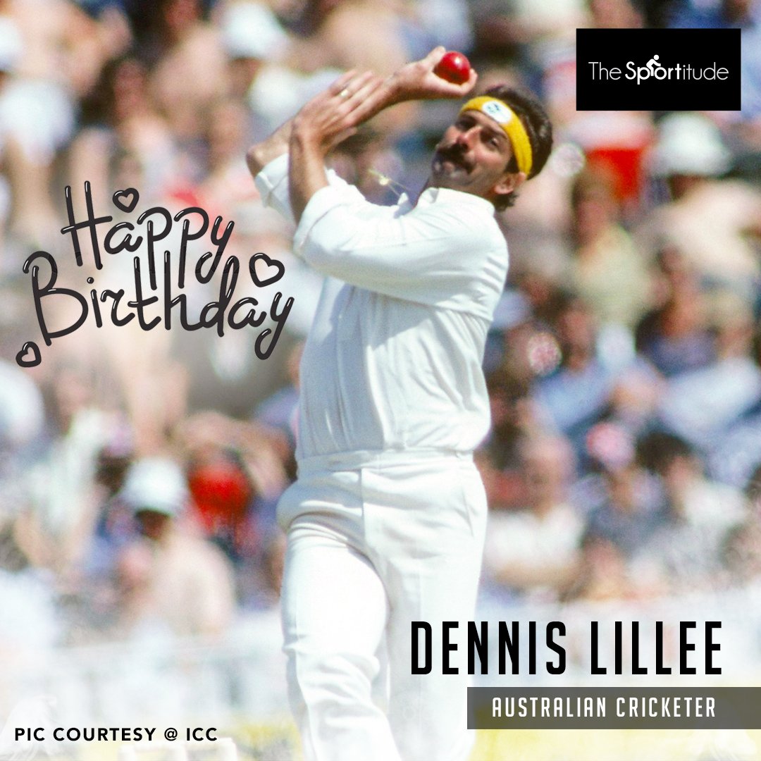 Happy birthday to Dennis Lillee, one of the greatest fast bowlers of all time! 