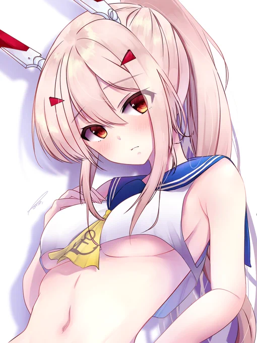 #女の子のイラストだけで興味を持ってくれる方へ届け 

最近はアズレンの女の子描いてます!
宜しくお願いします 