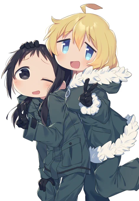 Skebで描かせていただいたチトユー!終わるまでは終わらないよ 