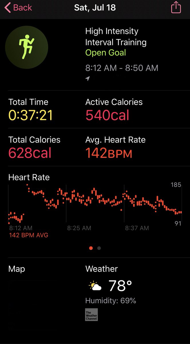 jon__reiter's tweet photo. After my run I cranked out a HIIT routine. This way harder after doing my run. The run nearly drained all of my energy. Did it anyway!! #RedTeamFit #GarageWorkouts https://t.co/7emUAf0Snp
