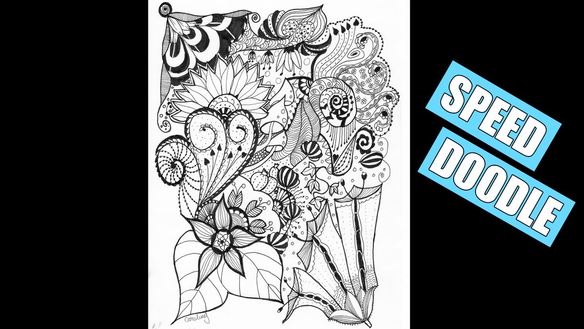I've just posted a speed doodle over on Youtube! youtube.com/watch?v=11QsI4…