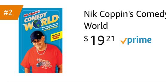 ARoperTweets's tweet photo. @StuartReidBooks @nikcoppin  Number 2 Amazon Au 
“ Hot New Releases “ in Comedy Books. 

No, really... 
I’m not making this up. https://t.co/jadexPWpMN