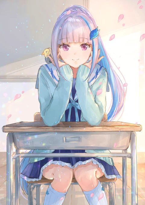 #女の子のイラストだけで興味を持ってくれる方へ届け 