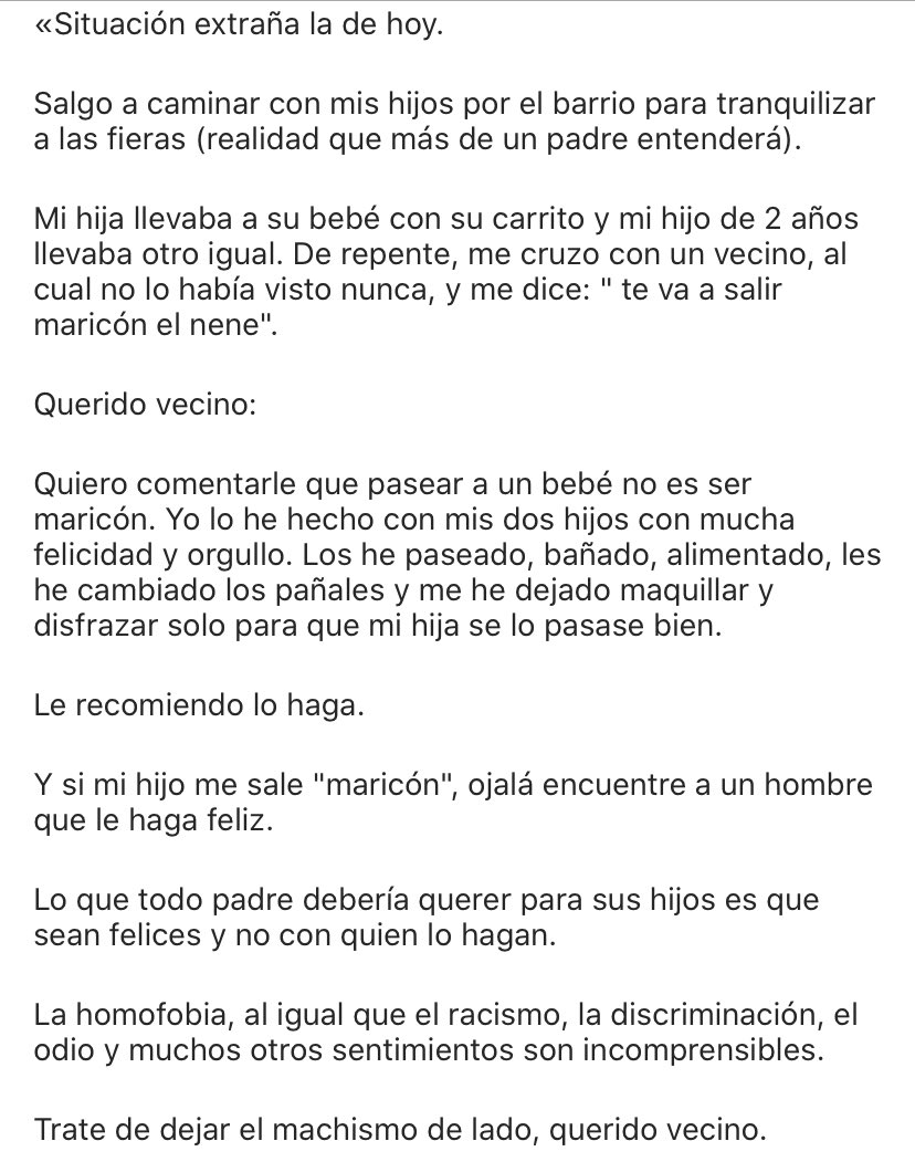 esdecirdiario's tweet photo. «Carta de un padre a un vecino desconocido» https://t.co/7POmIGJZiG