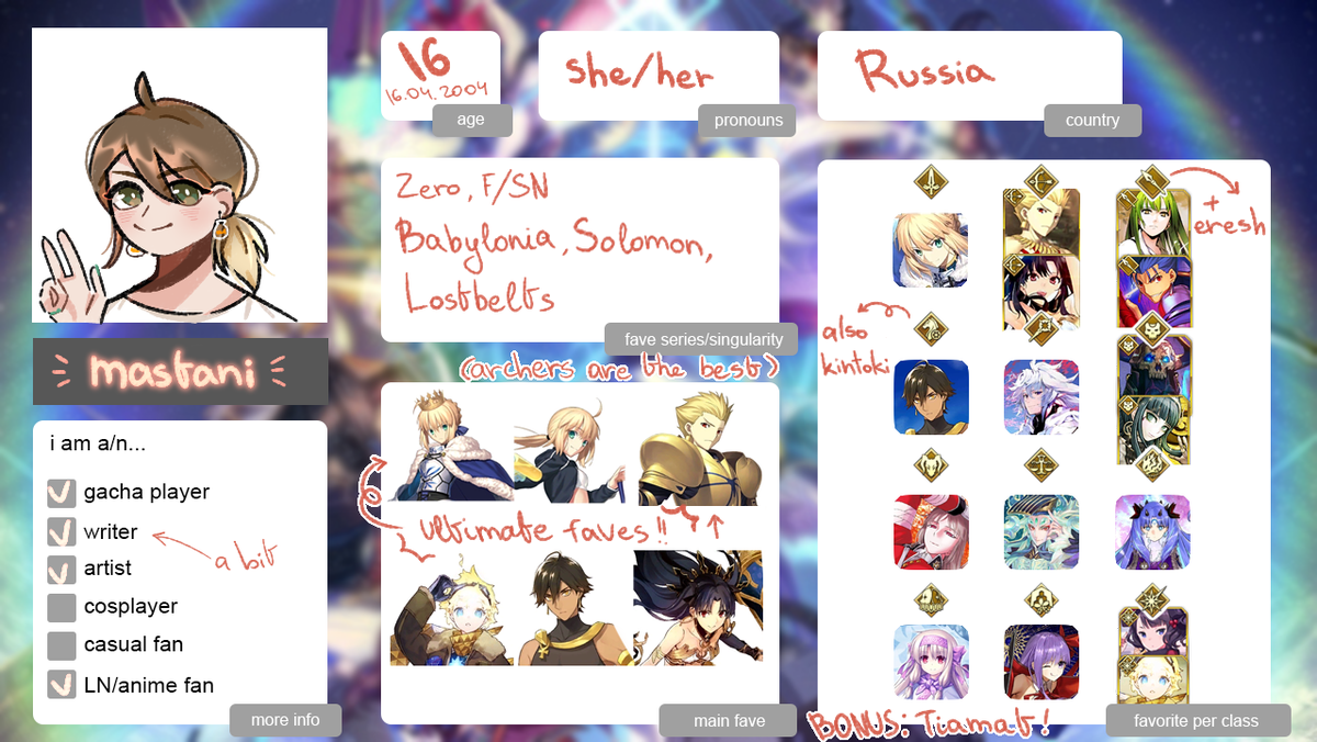 mstnii's tweet photo. today i present you #fgointro my art and some fanservants tomorrow? who knows..... https://t.co/g0RHvHefuO