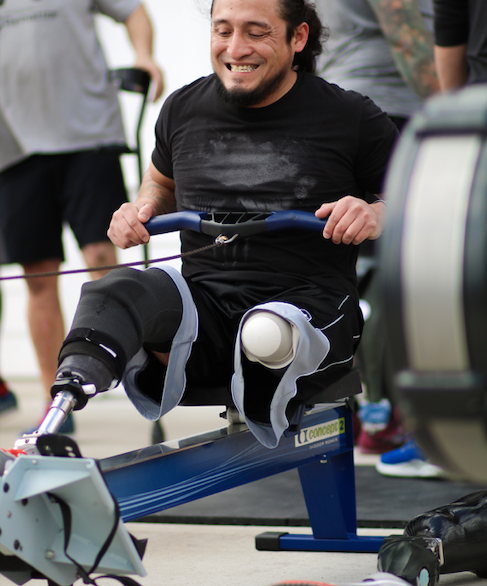 ATF_Tribe's tweet photo. Even if a leg falls off, we keep powering through! #WeekendWarrior #ATF18Ricardo #DefyImpossible https://t.co/Puo3yKxbgO