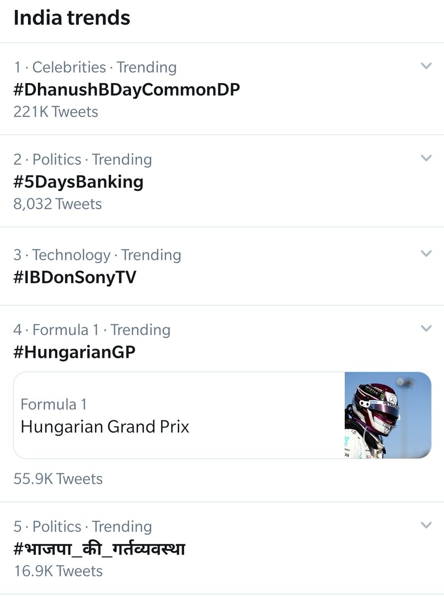 rawatprashantt's tweet photo. Well done guys..
#5DaysBanking is trending on top2 https://t.co/GENGvdC6Xq