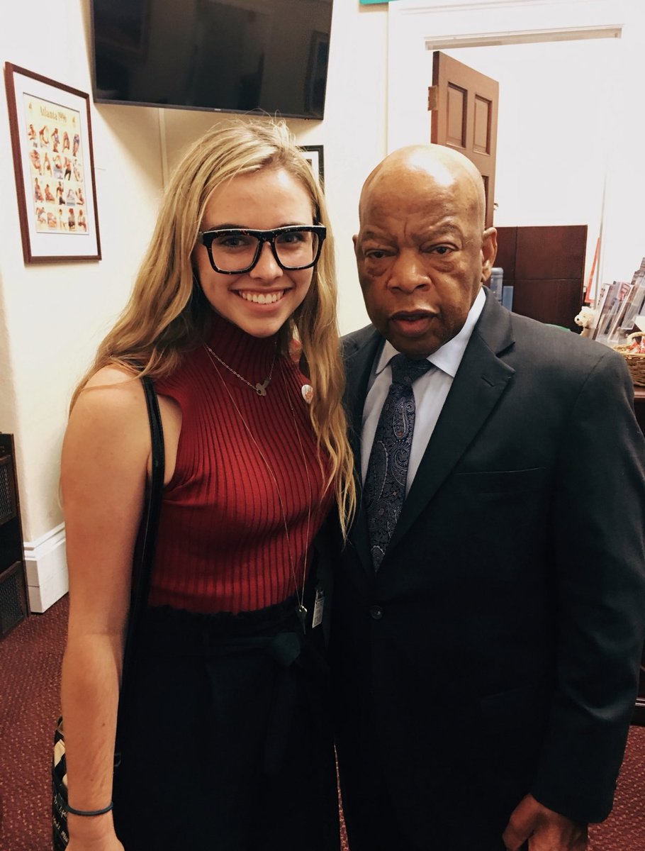 of his 5 dollar suit and hardest struggles. i remember feeling a weird blend of emotions. sadness, yes, but hope. he gave us hope that we didn’t know we were missing. John Lewis gave us hope then and he gave us hope every day after. Thank you, Rep. Lewis. Rest Easy. (3/3)