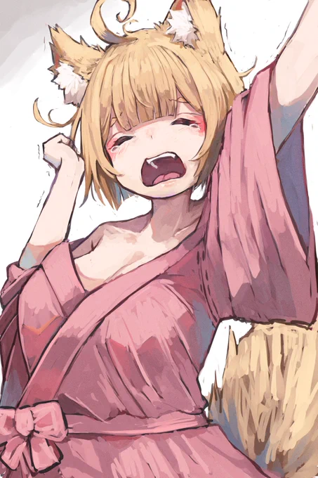 「ふぁぁ・・・」 
