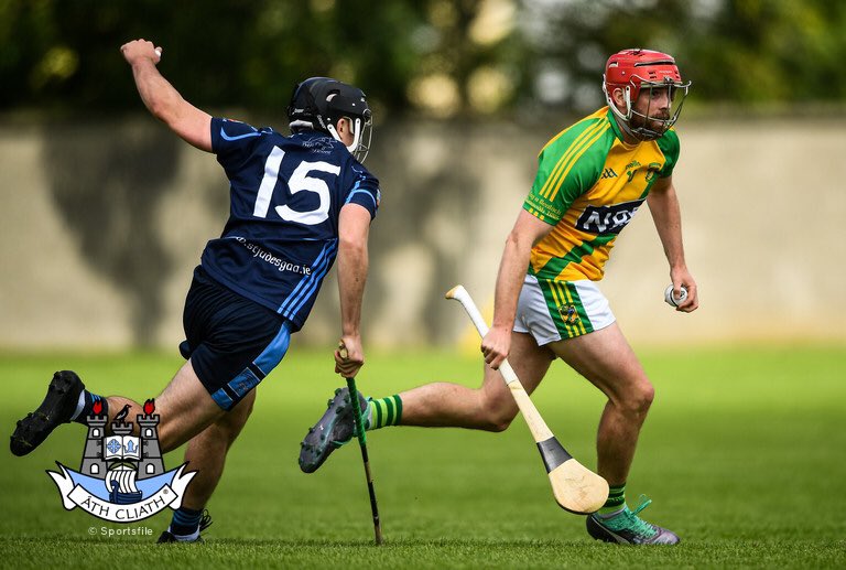 DubGAAOfficial's tweet photo. Late late drama at O’Toole Park. 

A late Chris Bennett goal puts @FaughsGAA ahead, before @clgnaomhjude level right at the death.  

Final score: 
@FaughsGAA 1-18
@clgnaomhjude 1-18

#DSHCA https://t.co/xoQvt4Qdlo