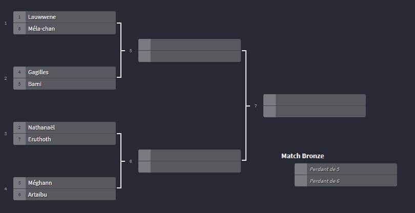 radiantiseurs's tweet photo. L'arbre du tournoi du #SRAF est prêt ! Voici donc les différents combats qui auront lieux ! Pour chaque combat, un jury analysera les dessins et donneront leur note qui composera 60 % de la note finale. Les 40 % restant viendront de vos votes à vous ! https://t.co/FnBZPbVvee