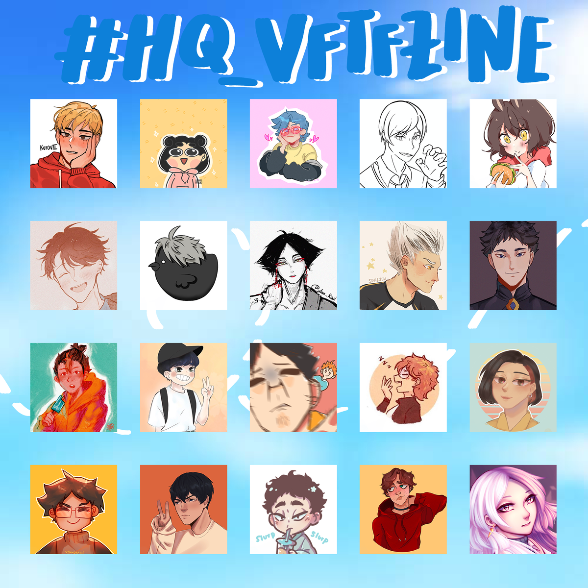 THE VIEW FROM THE FUTURE: a post-timeskip hq zine tweet media