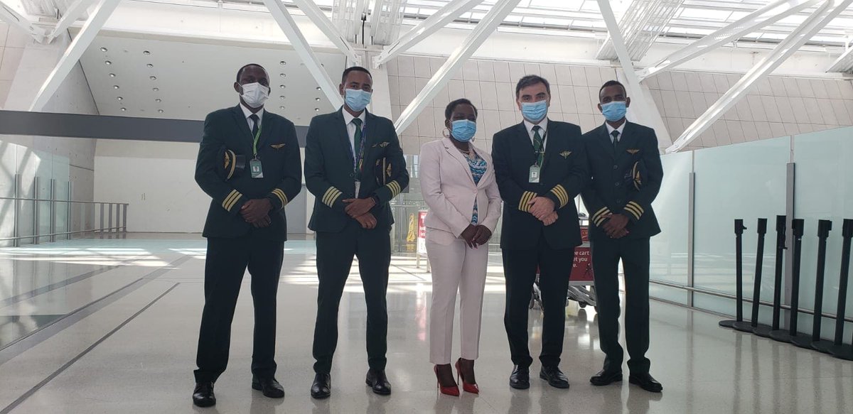We are proud to make a special repatriation flight from Canada, taking Ugandan citizens back to home. 
#flyethiopian #flywithconfidence