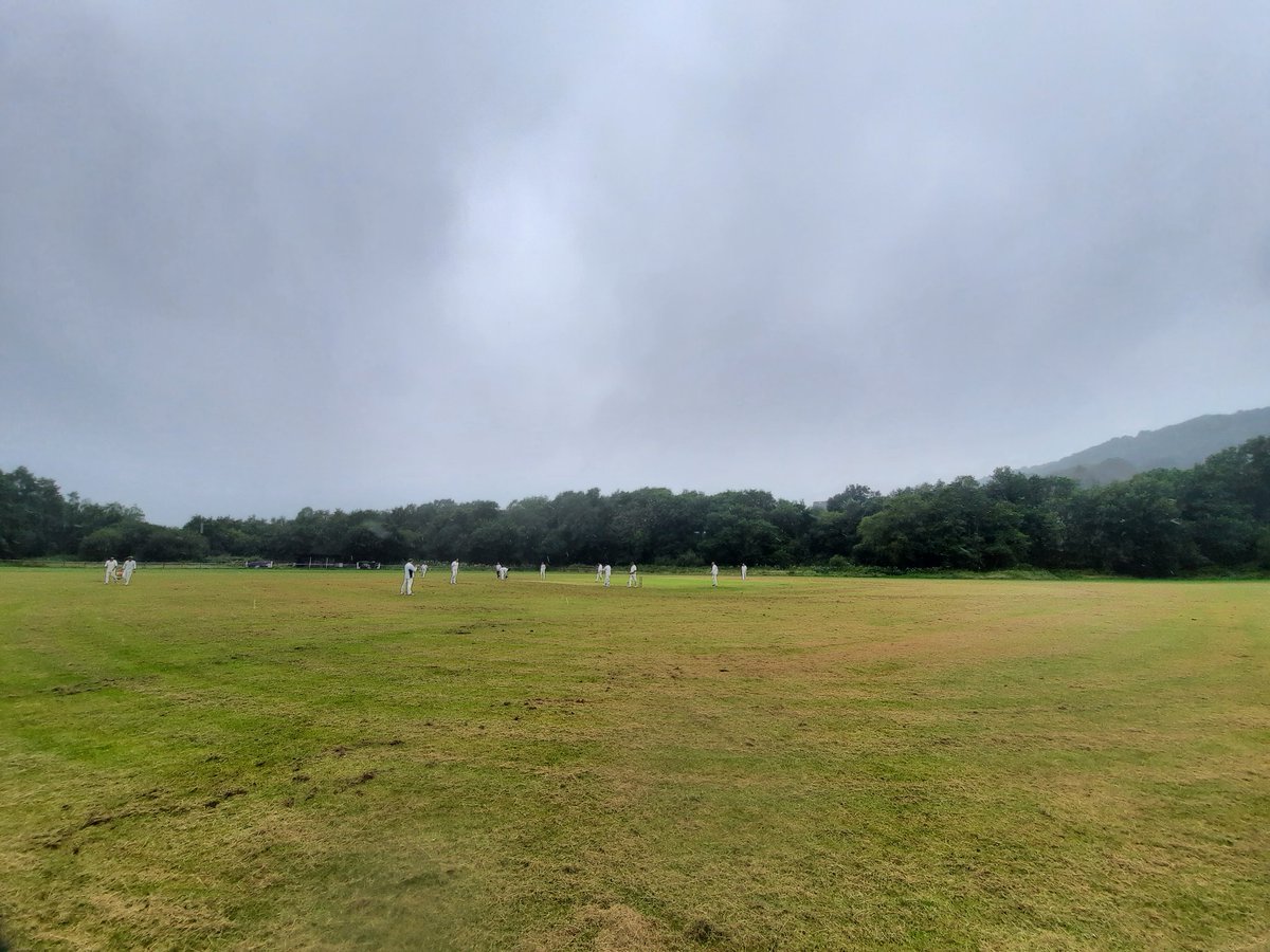 EveningPostCC's tweet image. Come on England get out o the pitch - its only a bit of rain.

Great to be back playing at @Pontardawe_CC