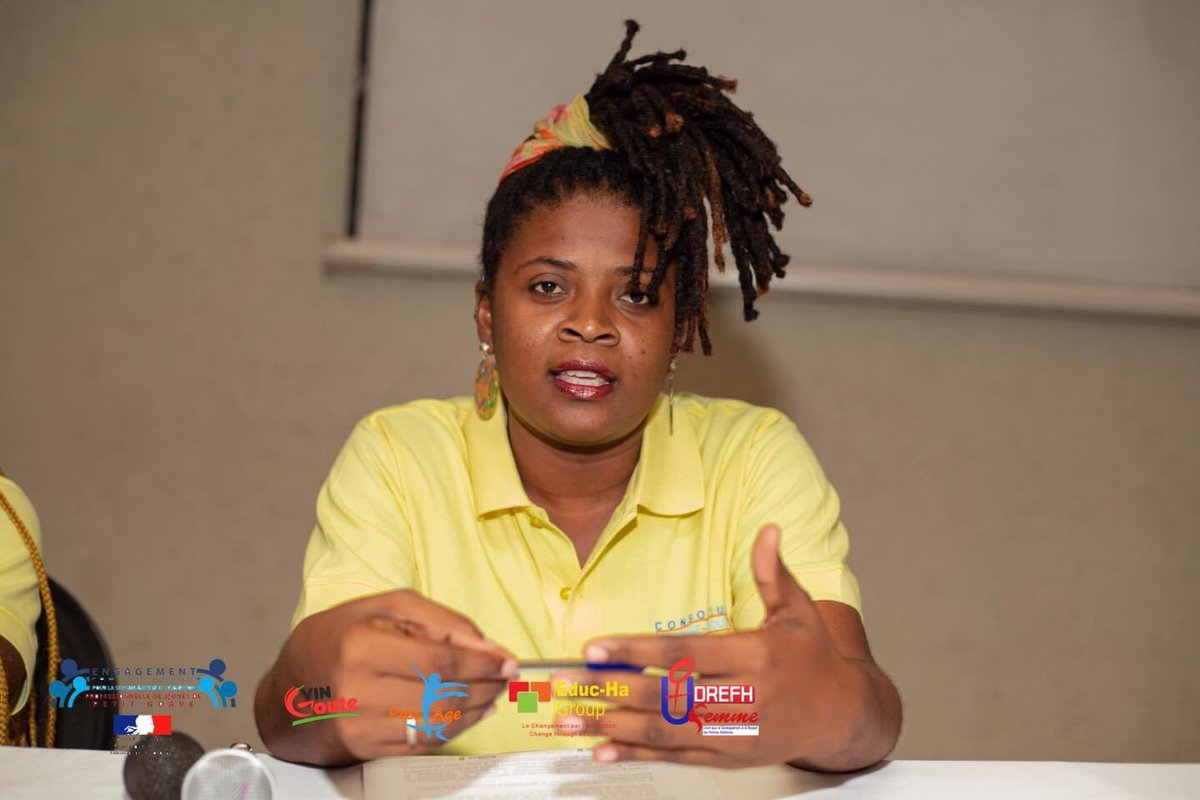 vingoute's tweet photo. Revivez en images le lancement du projet : " Engagement Communautaire pour la sensibilisation et l'insertion professionnelle des jeunes de Petit Goâve".
👇🏿
https://t.co/hoI41jAwMN https://t.co/rULsmgA5E5