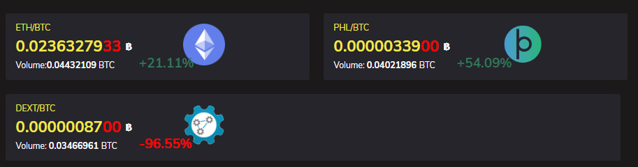 Top volume projects on <a href="/AltmarketsEX/">AltMarkets Cryptocurrency Exchange</a> altmarkets.io

$ETH 0.0443฿
$PHL 0.0402฿
$DEXT 0.0346฿

<a href="/DEXToolsApp/">DEXTools</a> <a href="/Placeholders12/">Placeholders</a> <a href="/ethereum/">Ethereum</a>