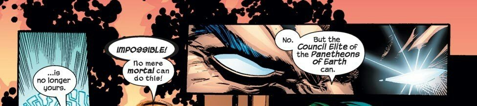 With some help from the council of gods, Dr strange removes the odinforce from king thor