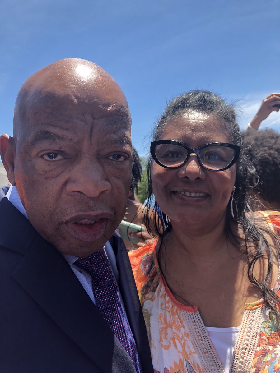 It was a privilege and honor for my wife and I to meet this civil rights giant whose shoulders we stand on today.   RIP brother John.  You deserve the rest.  May God bless your soul.
