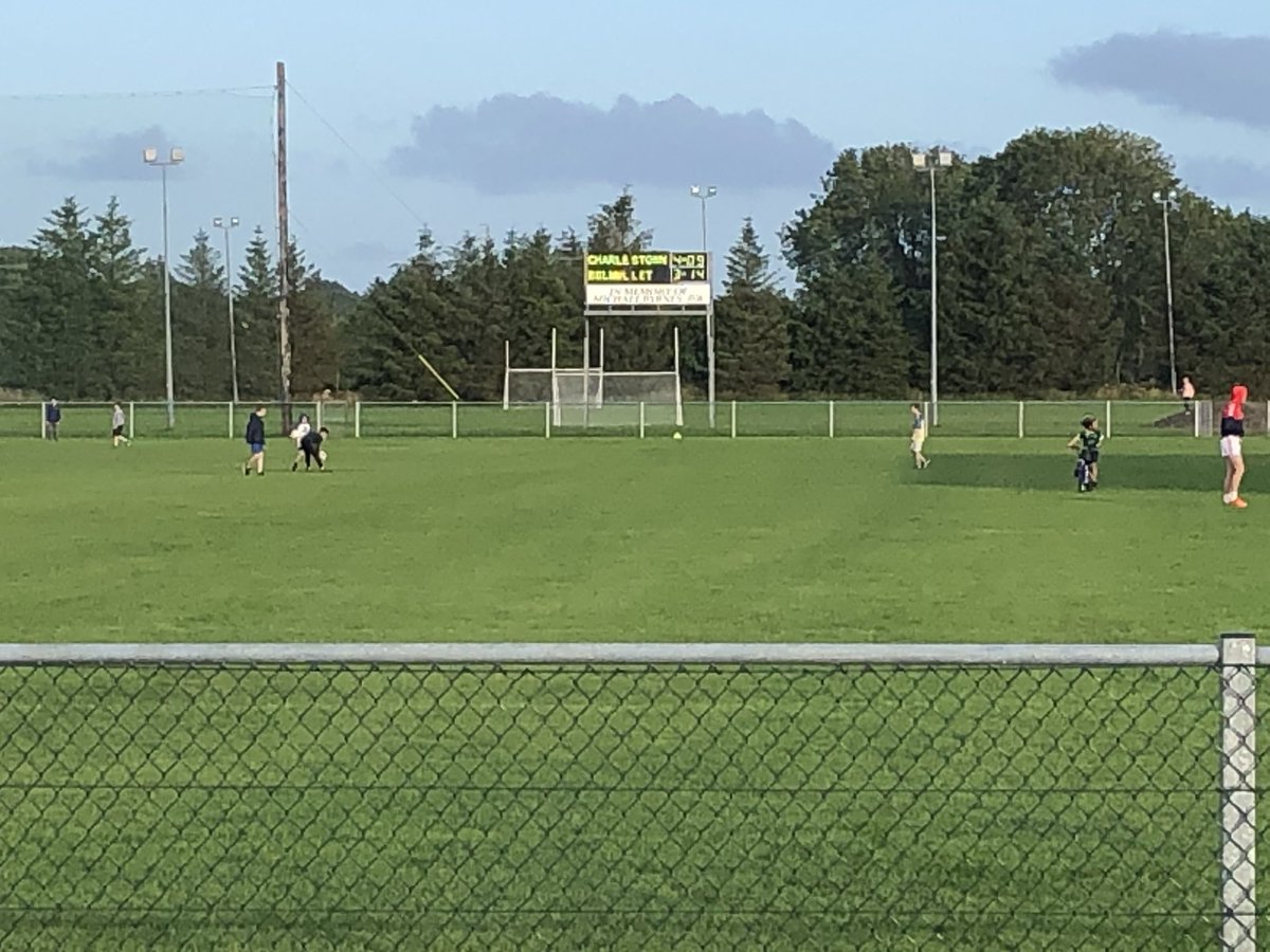 CharlestownGAA's tweet photo. All over at Fr. O’Hara Park
@BelmulletGaa emerge victorious on a scoreline of 3-14 to 4-09 after a storming second half comeback. Safe home lads. Official attendance 199 including players and officials etc 👌 https://t.co/BXO8VNw8PB