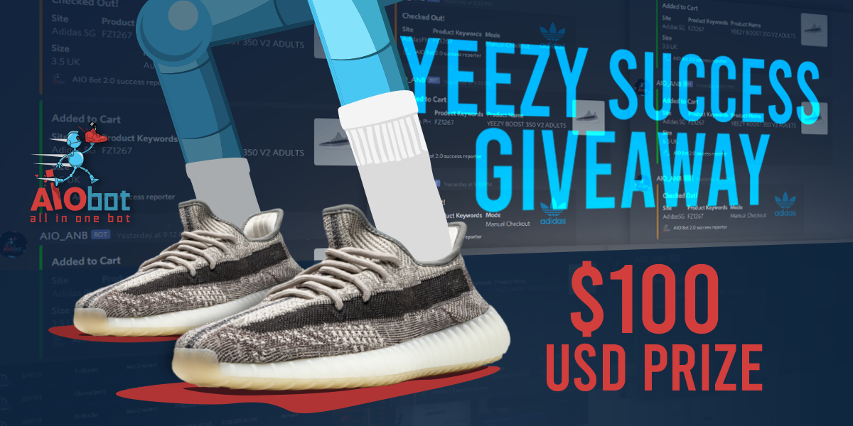 opbouwen Bloedbad groep AIO bot on Twitter: "Major Yeezy Success-Major Giveaway🚨 RT + Follow: $100 USD for 10 winners 💰 2K+ Yeezy Zyon pairs secured today On Footsites, Adidas, Shopify & Finishline🍳🍳 & Thanks to opbouwen Bloedbad groep AIO bot on Twitter: "Major Yeezy Success-Major Giveaway🚨 RT + Follow: $100 USD for 10 winners 💰 2K+ Yeezy Zyon pairs secured today On Footsites, Adidas, Shopify & Finishline🍳🍳 & Thanks to