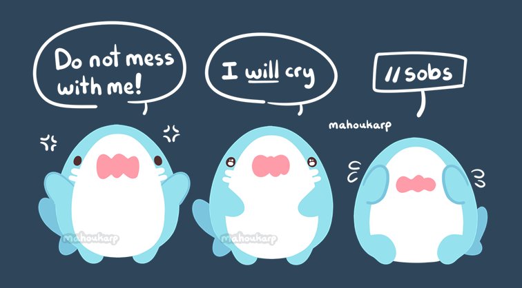 Mahoukarp's tweet photo. sharks are sensitive https://t.co/pBgZHUdjhf