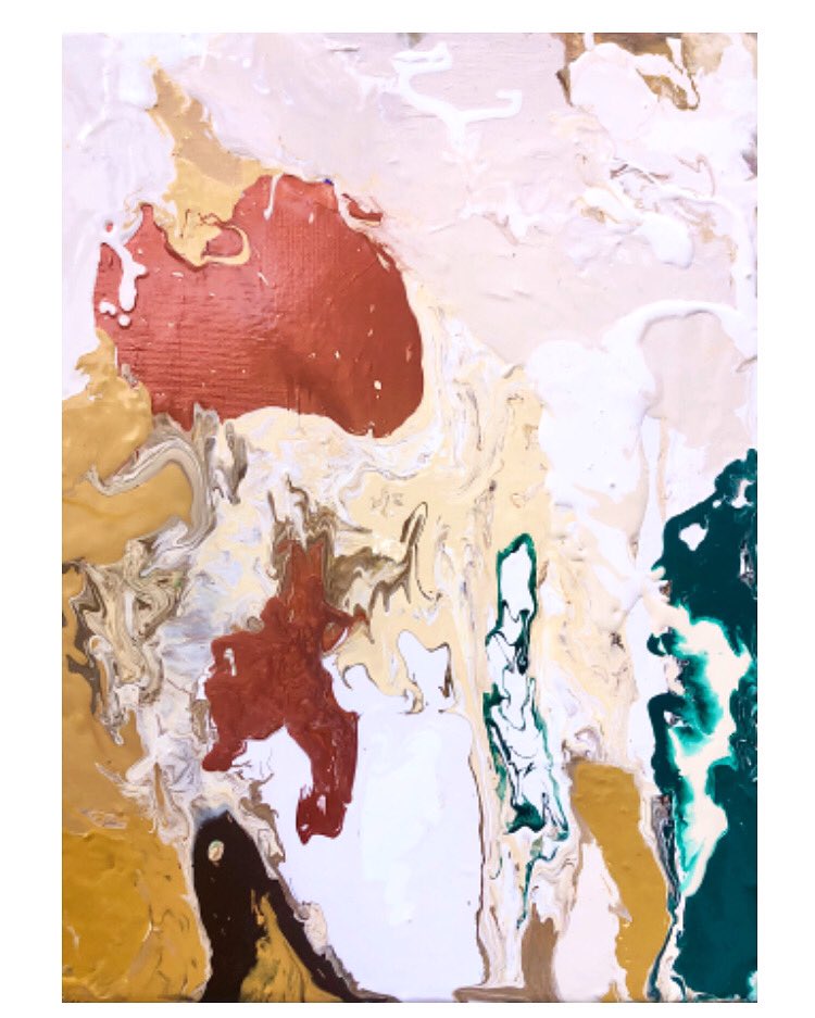 Untitled, by Adora Horton, acrylic on canvas, 24x36in. 

Still drying, but I’m going to hit this with resin after it’s dry. 😊🧐🥰
-
#art #abstractart #abstractpainting #marbleart #marblepainting #painting #saturnday #artistsoninstagram #bohoart #largepainting #artforinteriors
