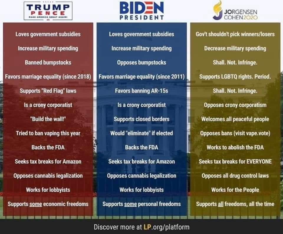 RDSings's tweet photo. @jimmymch99 #VoteForGood #VoteGold @Jorgensen4POTUS #JoJorgensen2020 #MadamDoctorPresident #VoteForChange #JoJo2020 https://t.co/H1LvNLNk2q #VoteOutEvil #JorgensenCohen2020 @RealSpikeCohen #Libertarian #Freedom #BlackLivesMatter #Jorgensen2020 #ShallNotInfringe #EndWar https://t.co/1Zel1xupfz