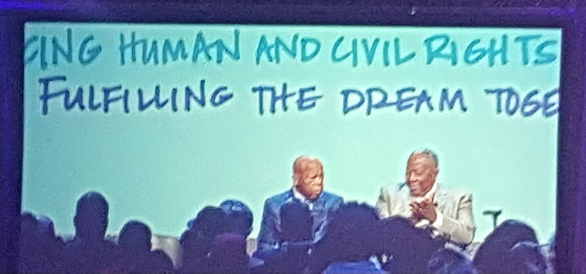 MRH1992's tweet photo. While I did not have the opportunity, no...the pleasure...of meeting Representative Lewis personally, I did have the chance to hear him speak, to hear him share his wisdom. A true leader, and a giant among us. It is up to us to carry on. #goodtrouble #PoCC2016 https://t.co/zQHfQwo6Yh
