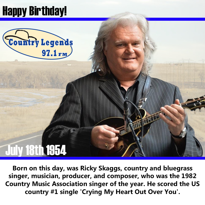 Happy Birthday Ricky Skaggs !
 