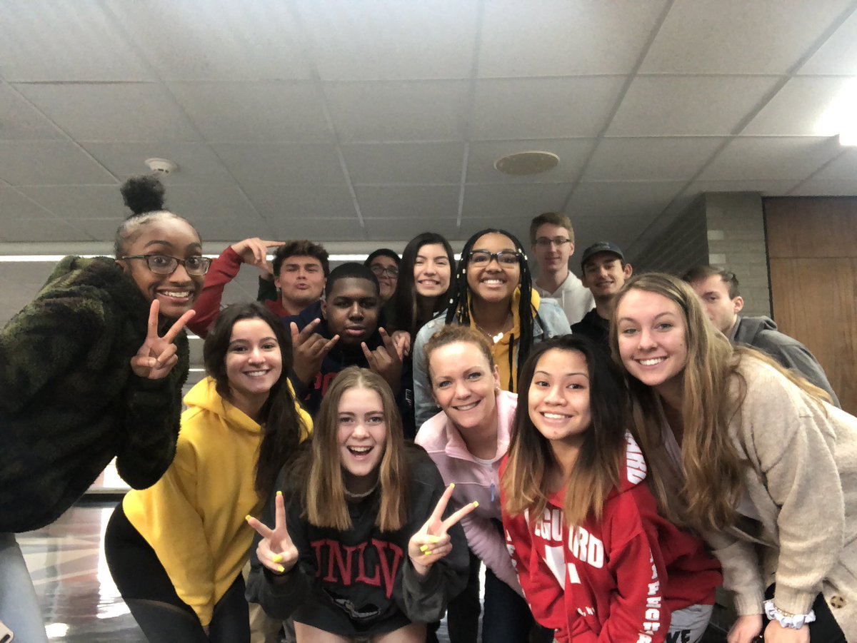 JenZortman's tweet photo. These amazing @AVID4College kids (amongst many others) finally have their graduation day today! Good luck my friends!! You are all going to be amazing! #beyou #makepositivechanges https://t.co/UcJvRTbxvr