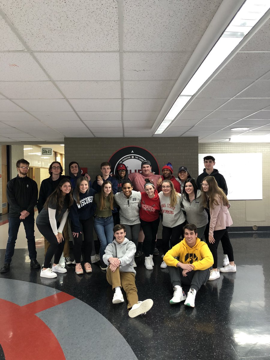 JenZortman's tweet photo. These amazing @AVID4College kids (amongst many others) finally have their graduation day today! Good luck my friends!! You are all going to be amazing! #beyou #makepositivechanges https://t.co/UcJvRTbxvr