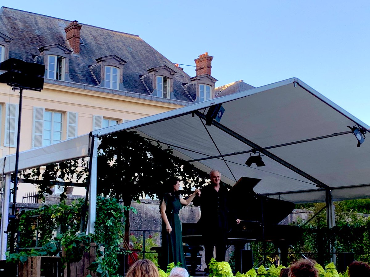jburbain's tweet photo. Le maître et l'élève : Nicholas Angelich et Marie-Ange Nguci aux Concerts du Potager du Roi @AuConcerts à @Versailles avec @francemusique https://t.co/hibkz4WkoR