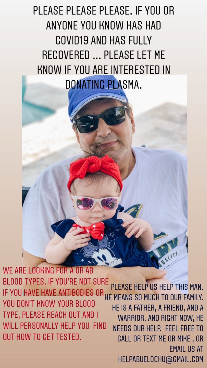 weechi55's tweet photo. Please my dad need your help. Sharing can help so much. 
Thank you :) https://t.co/sfHNd49SBf