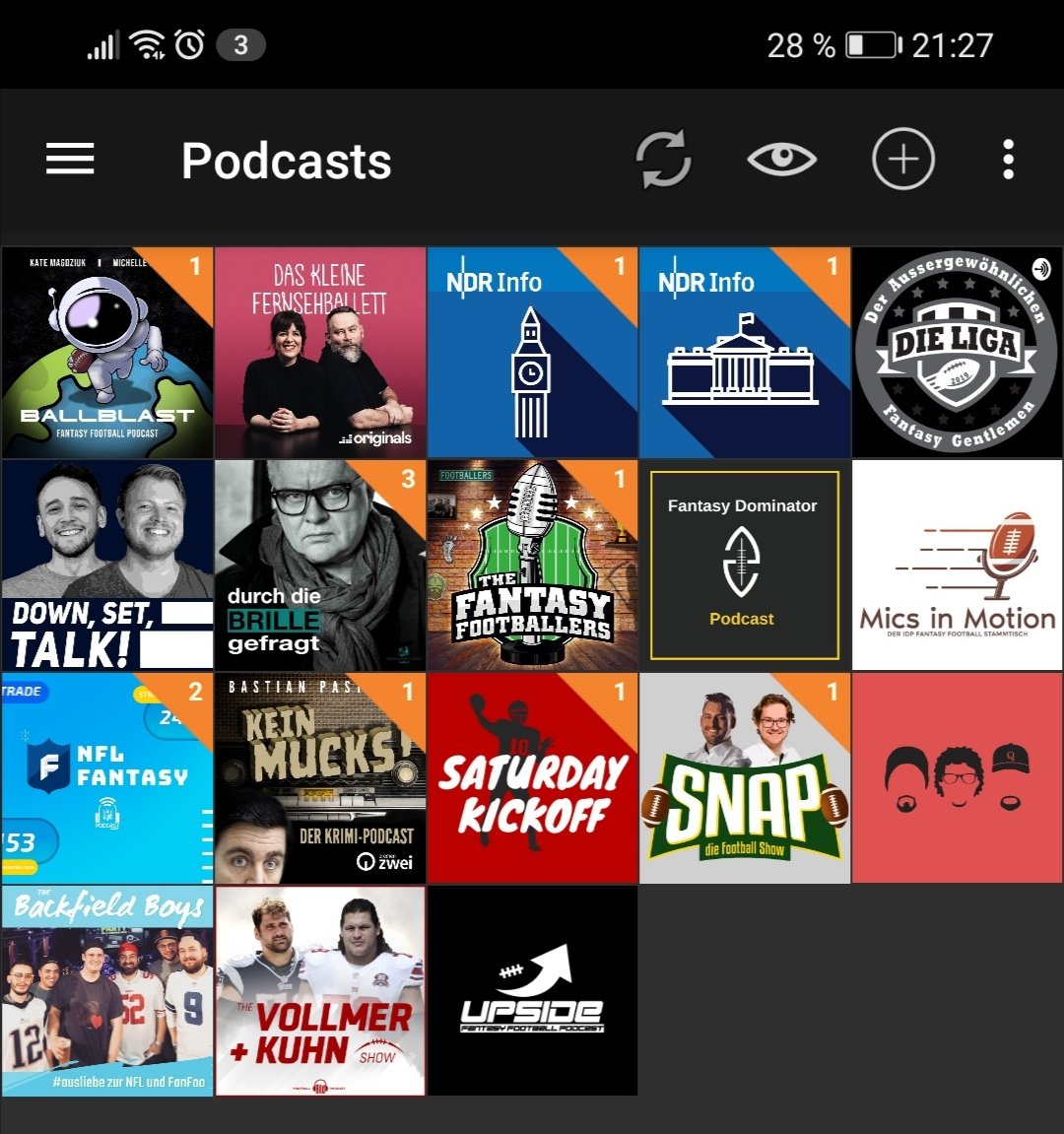 MichiSCowbyz's tweet photo. @DIE_LIGA_FF... Der Podcast... Unser Draft als Recap als Podcast.. Viel Spaß beim Hören https://t.co/A6yonD8F3p