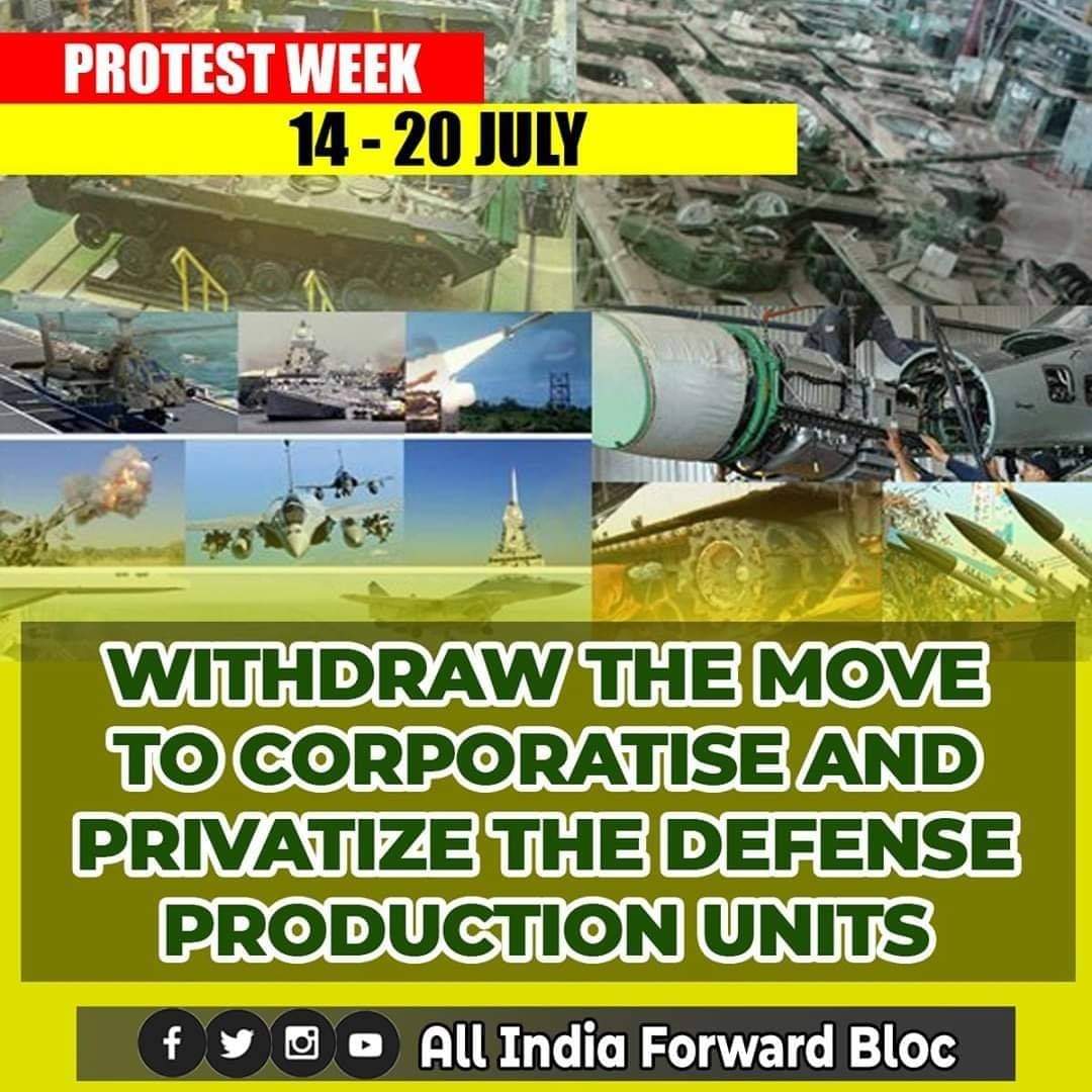 AdritaSFI_07's tweet photo. #ProtestWeek
#AllIndiaForwardBloc 
✊✊✊✊✊✊✊✊ https://t.co/MgwCIbQVCl