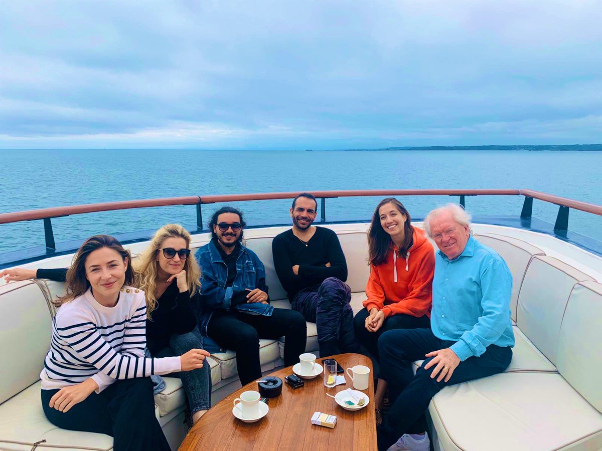 NemanjaRadulOFF's tweet photo. Thank you @Cie_ponant #AlainDuault for this beautiful musical week on @radioclassique cruise. Making music again with friends is so good! @CamilleThomasOF @LaureFavreKahn @AGaudemard #pierregenisson https://t.co/Cy6YZnBtKW