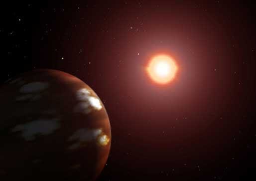 2. GJ 436 b: Just a mere 30 light years away from Earth lies GJ 436 b. This planet is only 2.5 million miles from its host star. In comparison, Mercury is 36 million miles from the Sun. This gives the planet a surface temperature of 822 degrees F. There is something... (7)