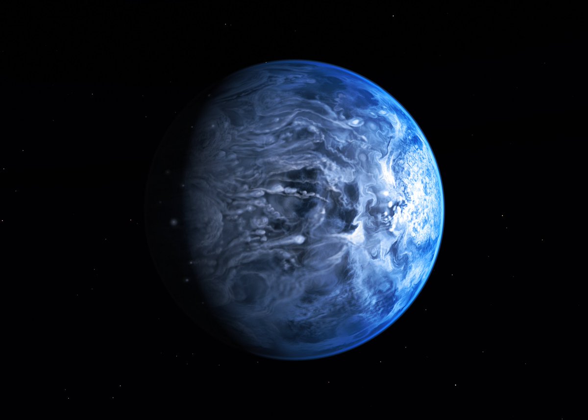 3. HD 189733 b: This planet is slightly larger than Jupiter and is located about 62 light years away from Earth. This planet has a beautiful blue color similar to Uranus and Neptune, and it is because of its atmospheric composition. Although this planet may be beautiful... (10)