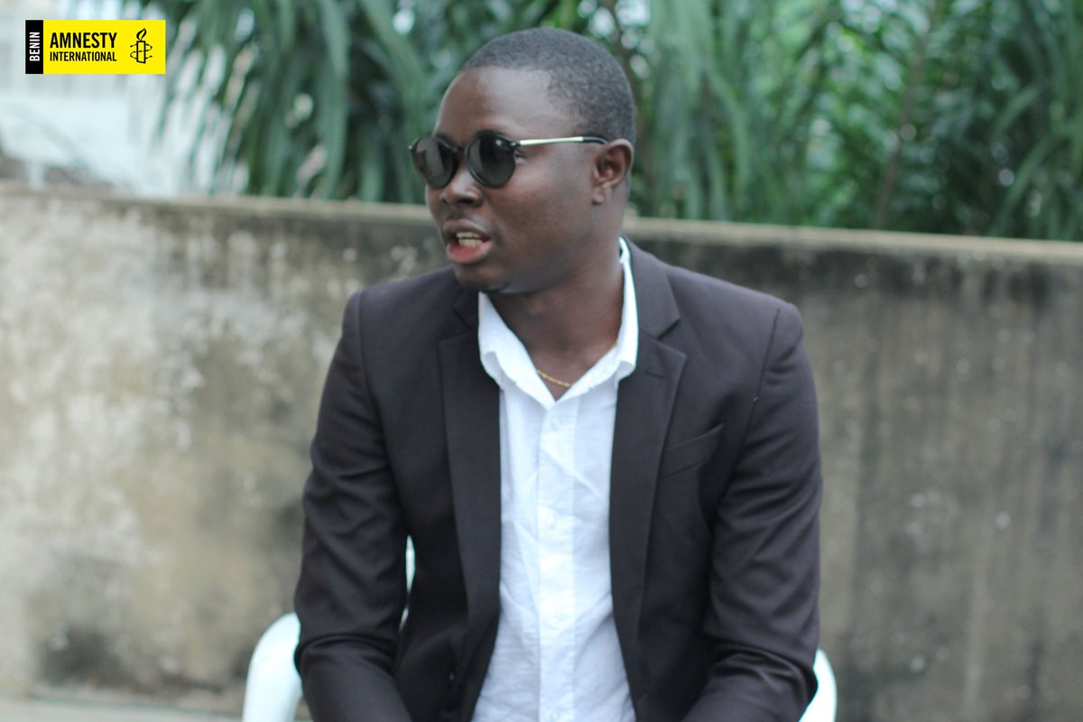 amnestybenin's tweet photo. Le journaliste @Ignacekp était en fin d semaine à ntre siège à Cotonou où il a rencontré ntre staff et échangé longuement avec nos militants et sympathisants qui se sont mobilisés lors de sa détention arbitraire. Il est heureux d sortir et d retrouver sa famille et ses collègues https://t.co/O4lYJNbFxY