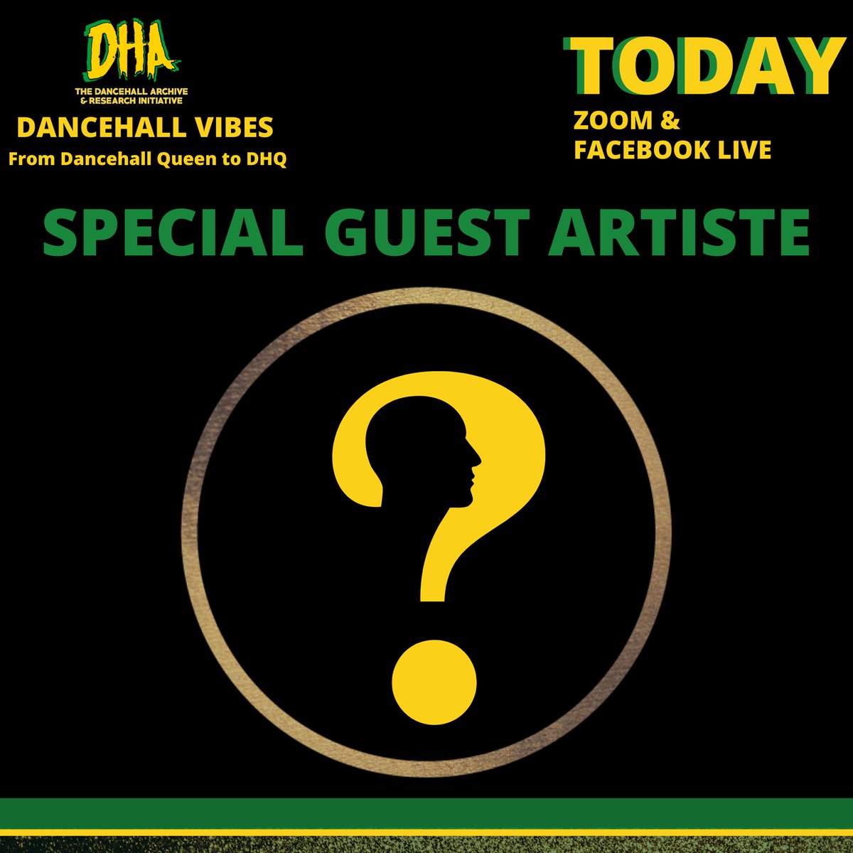 danchallarchive's tweet photo. With less than 3 hours to go until one of the events of the year, we’ve got a special surprise for all our attendees up our sleeve! 😉 ⁣
⁣
Tune in to Dancehall Vibes Volume 2: From Dancehall Queen to DHQ to enjoy the musical stylings of our special guest artist!!! 🥳🙌🏼⁣
⁣ https://t.co/rxZ2xYoumN
