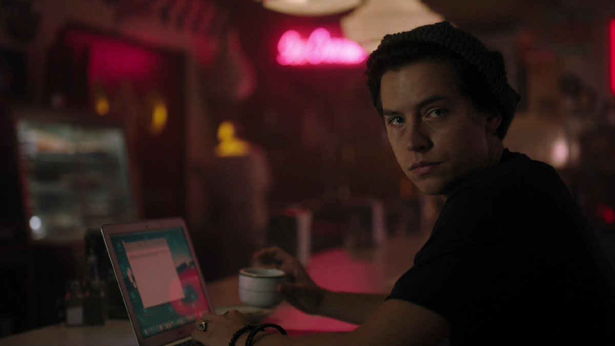 and lastly, in 4x02 i think it’s interesting that when jughead has this sort of out-of-body flashback thingy, he’s drinking coffee and looking on as an outsider, but the version of himself he sees in his vision is drinking a chocolate milkshake.