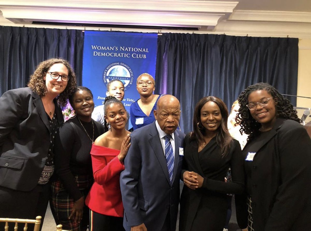 P2PDC's tweet image. about a year ago we had the honor of meeting @repjohnlewis, the news today not only saddens us but inspires us to embrace his memory &amp;amp; doctrine of good trouble. thank you always for your leadership 💙
