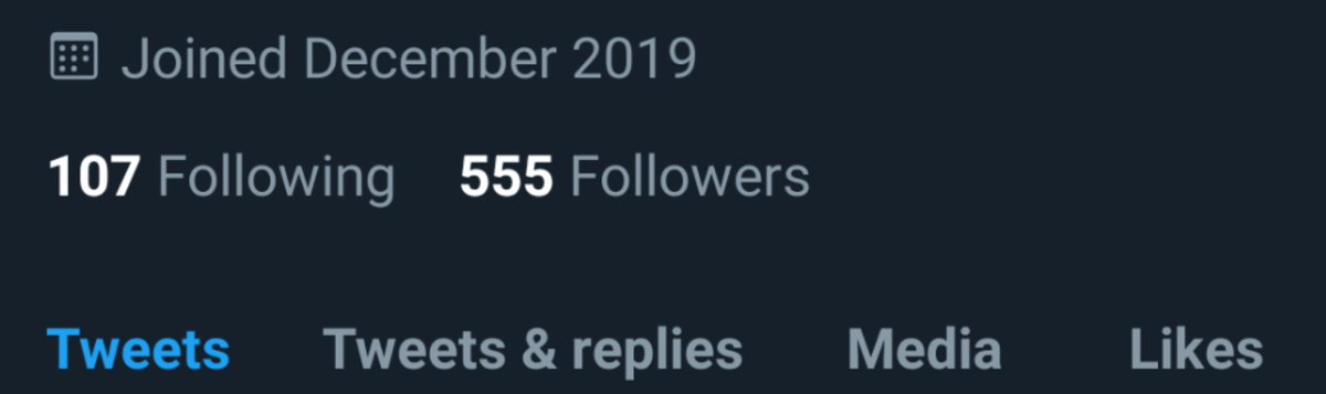 Thank you all so much for 555 followers. I feel like this is a lucky number maybe? 🥰💕 Y'all too sweet