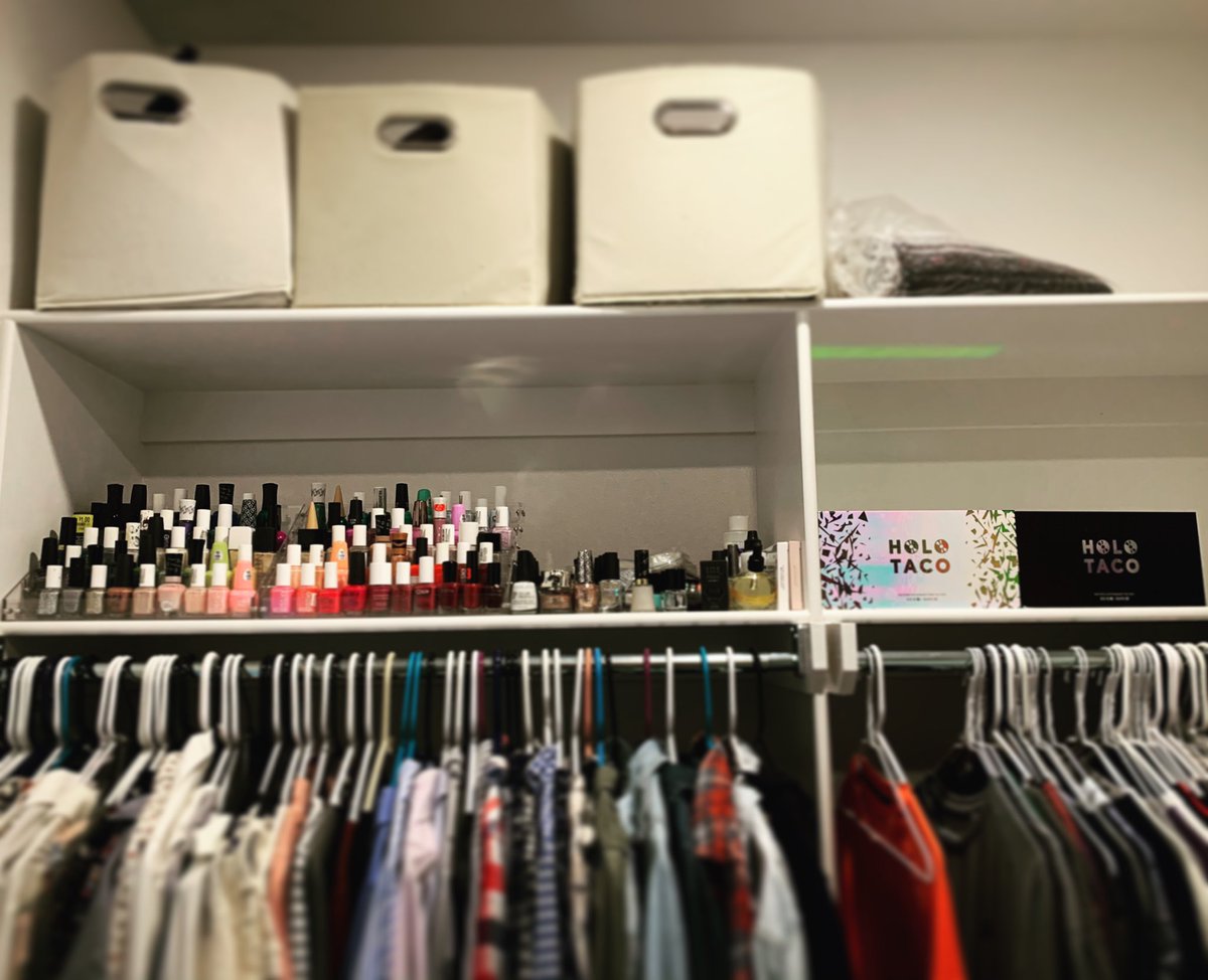 Adding the <a href="/holotaco/">Holo Taco 💿🌮</a> bday collection to this soon.  #nails #SaturdayMood