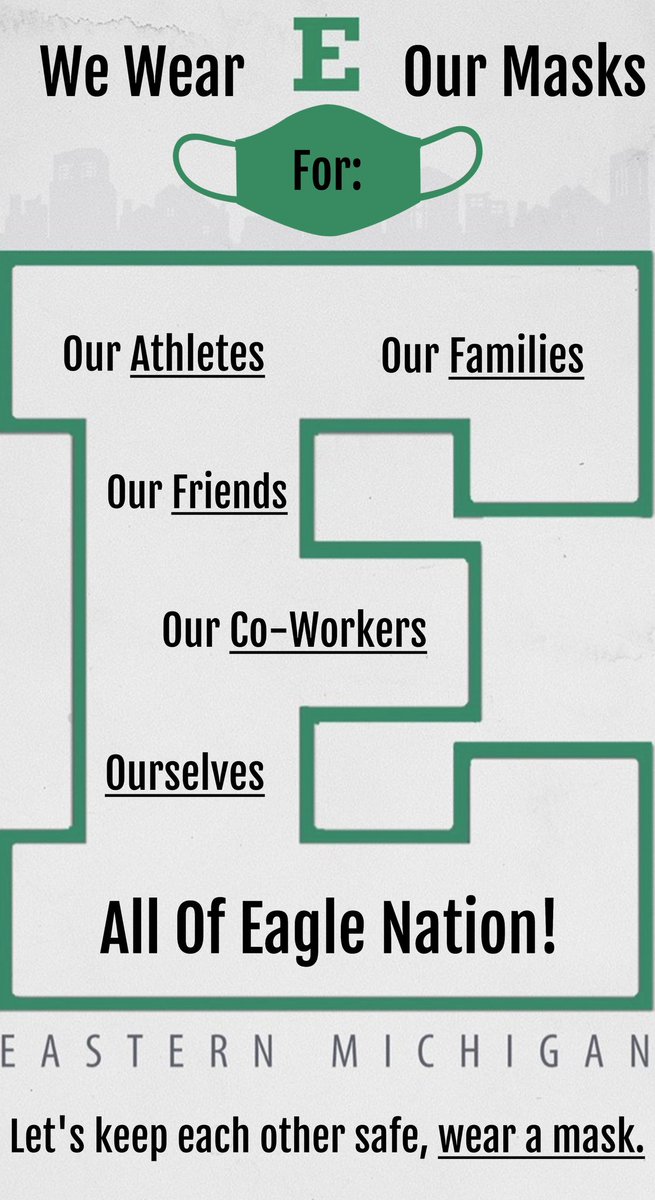 EMUSportsMed's tweet image. ‼️Mask up‼️