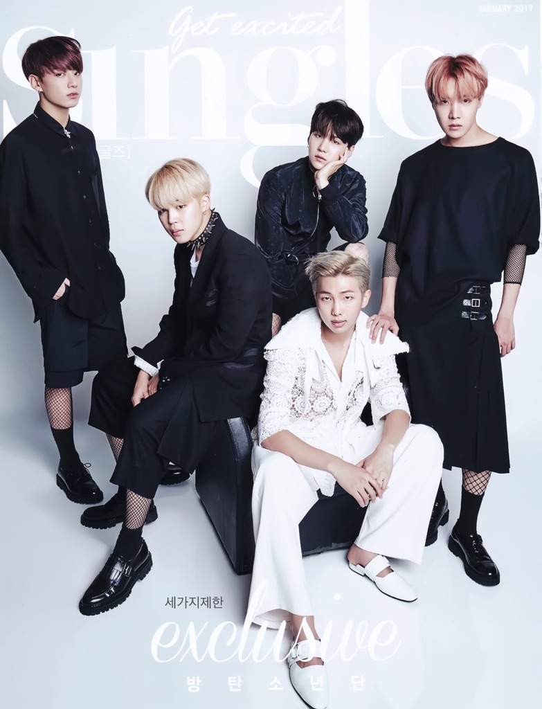 BTS in skirts: a thread